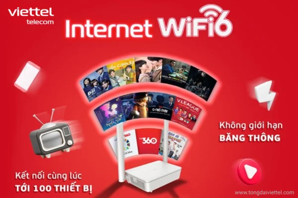 Gói cước Internet Viettel cho hộ gia đình